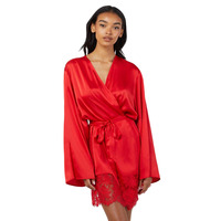 Image of Playful Promises WWL981 Wolf & Whistle Rosie Robe WWL981R Red WWL981R Red