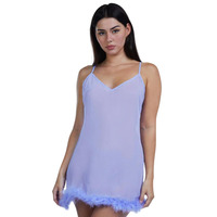 Image of Playful Promises BP084L Bettie Page Babydoll Nightdress BP084L Lilac BP084L Lilac