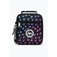 Image of Hype Unisex Scribble Heart Pink Crest Lunchbox