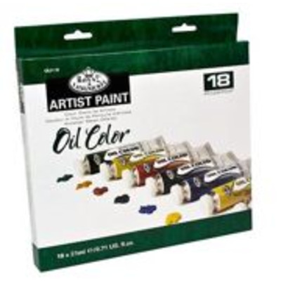 Royal & Langnickel 18 Colour Oil Paint Artist Pack Royal & Langnickel 18 Colour Oil Paint Artist Pack