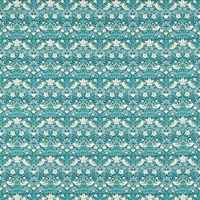 William Morris Strawberry Thief Fabric Teal F1678/01 – By The Metre