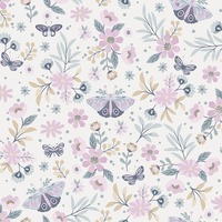 My Kingdom Sweet Meadow Wallpaper Pink Muriva M58103