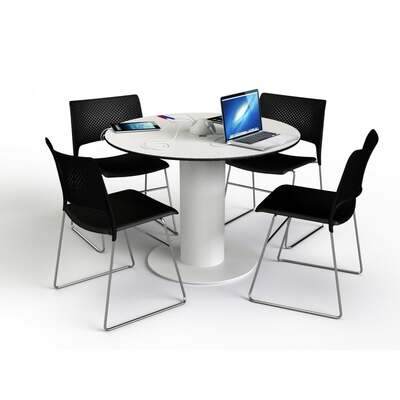 zioxi Rechargeable Meeting Table - 100 dia x 74H