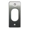 Image of SOUBER TOOLS UE2 Slim Oval Escutcheon - Stainless steel screw fix