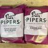 3x Pipers Kirkby Malham Chorizo Crisps Share Bags (3x150g)