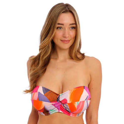 Fantasie Aguada Beach Bandeau Bikini Top - Sunrise