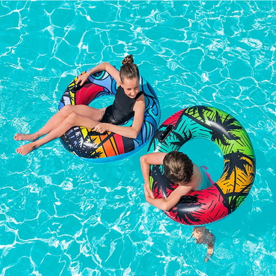 Giant 36" Inflatable Coastal Castaway Rubber Pool Swim Ring