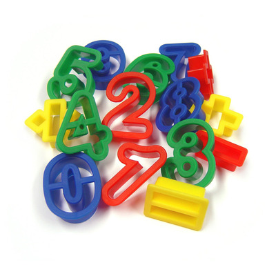 15 x Number & Maths Symbols Cookie/Dough Cutters