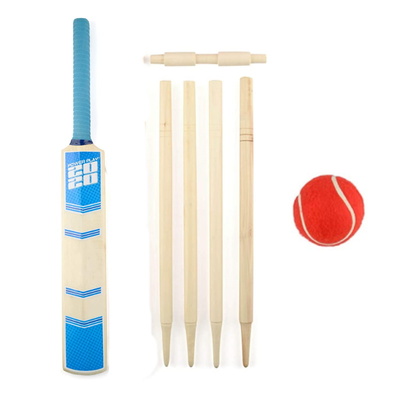 Children's Junior Wooden Cricket Set - Size 3