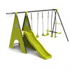 MAX PLAYSET: Multi-Child Large Swing & Slide Set 4m x 1.4m x 1.8m