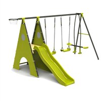 Image of MAX PLAYSET: Multi-Child Large Swing & Slide Set 4m x 1.4m x 1.8m