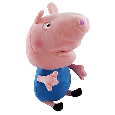 Peppa Pig Hand Puppets Soft Plush Characters Family Set - George Pig