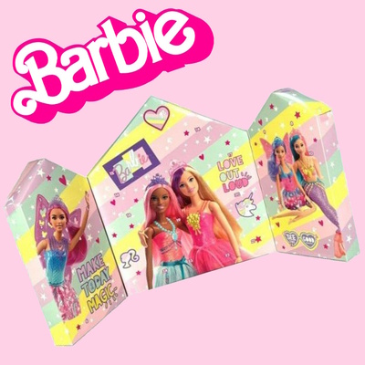 Girls Pre-Filled With Gifts Barbie Christmas Advent Calendar
