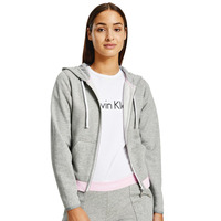 Image of Calvin Klein Modern Cotton Lounge Zip Up Hoodie Top