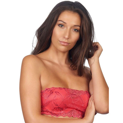 After Eden Anna Bandeau Bra 09.5165 Coral/Red 09.5165 Coral/Red