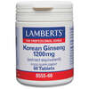 Image of Lamberts Korean Ginseng 1200mg 60's