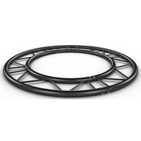 Contestage Ladder Truss Horizontal Circle – 2M Black