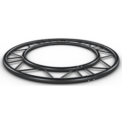 Contestage Ladder Truss Horizontal Circle - 2M Black