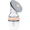 Image of Haakaa Generation 3 Silicone Breast Pump and Cap Combo, 160 ml Capacity, Peach