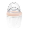 Image of Haakaa Silicone Baby Bottle Peach (Volume Size: 160ml)