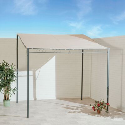 Stylish Large 3.5m Wide Garden Patio Wall Gazebo