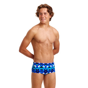 Funky Trunks Boys Gee A Geo Sidewinder Trunks