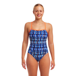 Funkita Ladies Perfect Teeth Single Strap One Piece