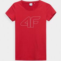 Image of 4F Womens Short Sleeves T-Shirt - Red