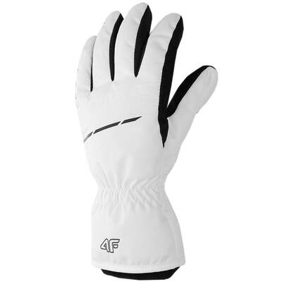 4F Womens Ski Gloves - White