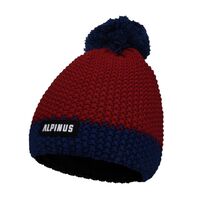Image of Alpinus Mutenia Thinsulate Hat - Red/Navy Blue