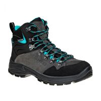Image of Alpinus Women Veleta Trekking Shoes - Anthracite/Turquoise