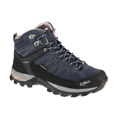 CMP Womens Rigel Mid Shoes - Navy Blue