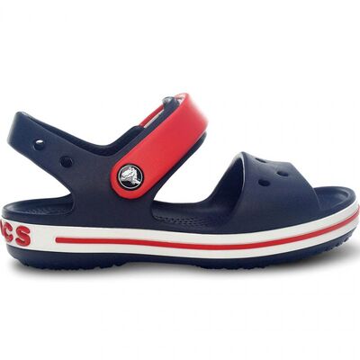 Crocs Kids Crocband Sandal Slippers - Navy Blue