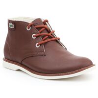 Image of Lacoste Womens Sherbrook HI SB SPJ Shoes - Brown