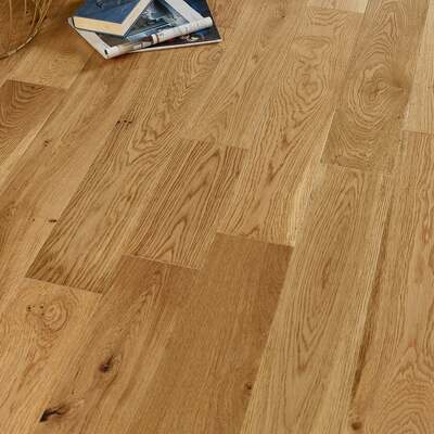 Lusso Modena Natural Lacquered Engineered Oak – Lusso