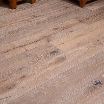 Lusso Trento Distressed Oiled Grey Engineered Oak – Lusso