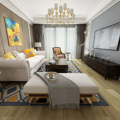 Lusso Portofino English Oak Glue Down LVT Vinyl Flooring – Lusso