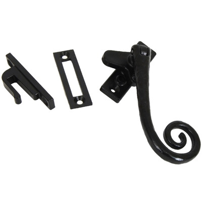 From The Anvil Left Or Right Handed Deluxe Monkeytail Locking Window Fastener, Black - 33881 BLACK - LEFT HAND