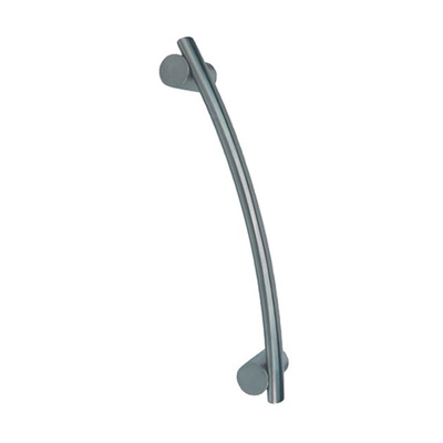 Hafele Eiger Bolt Through Fixing Pull Handles, (300mm c/c) Grade 316 Satin OR Polished Stainless Steel - 903.09.640 SATIN STAINLESS STEEL - 300mm