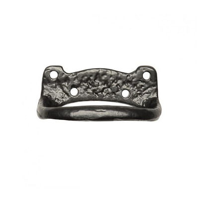 Kirkpatrick Black Antique Malleable Iron Drawer/Sash Pull - AB2586 BLACK ANTIQUE FINISH