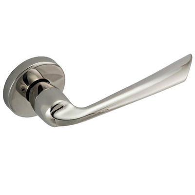 Frisco Eclipse Triad Dual Force Lever On Round Rose, Polished Stainless Steel - 34712 (sold in pairs) POLISHED STAINLESS STEEL