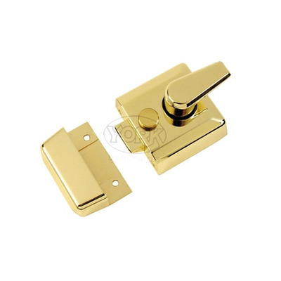 Heritage Brass Rim Cylinder Nightlatch (40mm OR 60mm), Polished Brass - NL3040-PB 40mm - POLISHED BRASS