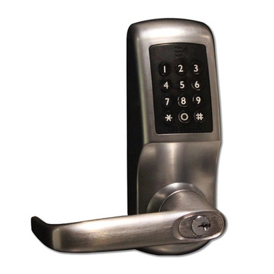 Codelocks CL5510 Smart Lock, Manage Via Your Smartphone, Satin Stainless Steel - L26093 SATIN STAINLESS STEEL