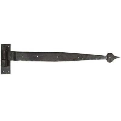 From The Anvil Cranked Hook & Band Hinge (24"), External Beeswax - 91471 24" HOOK & BAND HINGE (CRANKED PAIR), EXTERNAL BEESWAX