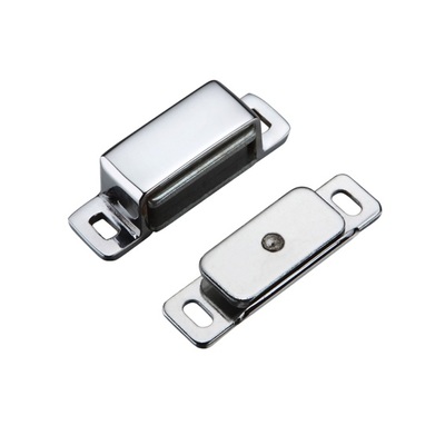 Zoo Hardware Top Drawer Fittings Magnetic Catch, Polished Chrome - TDFMC1CP POLISHED CHROME