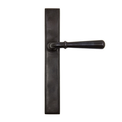 From The Anvil Newbury Slimline Lever Latch Set, Sprung Door Handles, Aged Bronze - 45418 (sold in pairs) AGED BRONZE