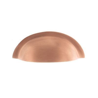 Atlantic Old English Winchester Solid Brass Cabinet Cup Pull On Concealed Fix (104mm Width), Urban Satin Copper - OEC1176USC URBAN SATIN COPPER