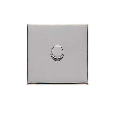 M Marcus Electrical Winchester 1 Gang 2 Way Push On/Off Dimmer Switch, Polished Chrome (250 OR 400 Watts) - W02.560.250 POLISHED CHROME - 250 WATTS