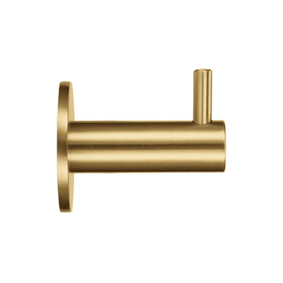 Zoo Hardware ZAS Concealed Fix Wall Mounted Hook With Rose, Favo Satin Brass - ZAS75-FSB FAVO SATIN BRASS