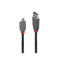 Image of Lindy 1m USB 2.0 Type A to Micro-B Cable, Anthra Line
